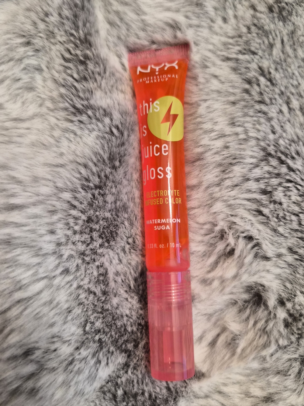 NYX Watermelon Suga This Is Juice Gloss - Vibrant Pink-Red